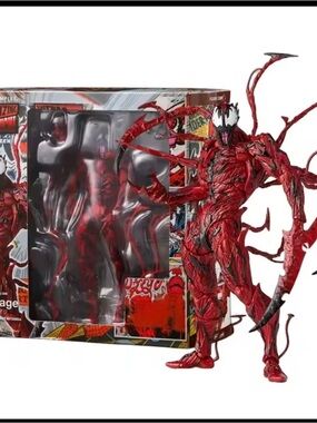 Carnage Marvel Legends-Style Figure - Red Black